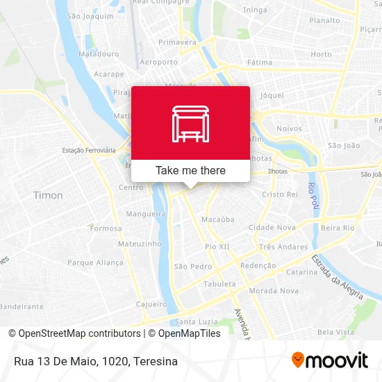 Rua 13 De Maio, 1020 map