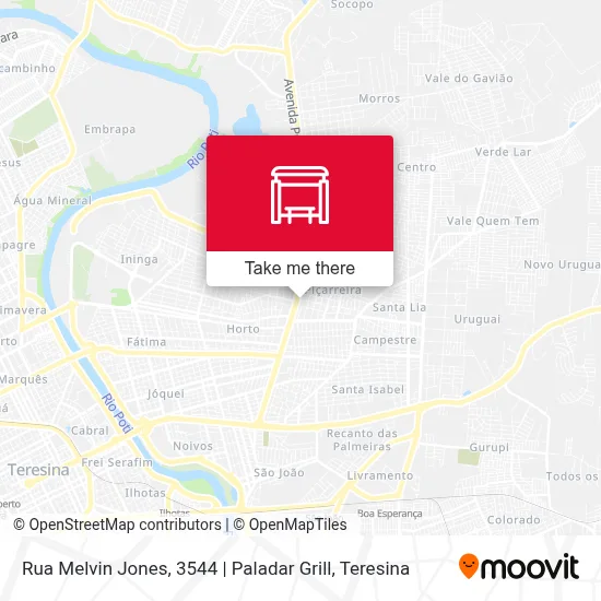 Rua Melvin Jones, 3544 | Paladar Grill map