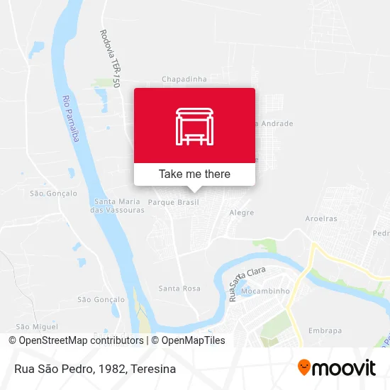 Rua São Pedro, 1982 map