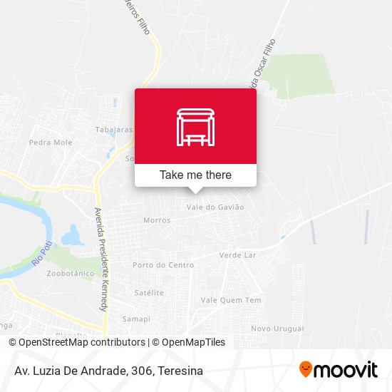 Mapa Av. Luzia De Andrade, 306