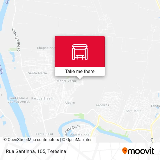 Rua Santinha, 105 map