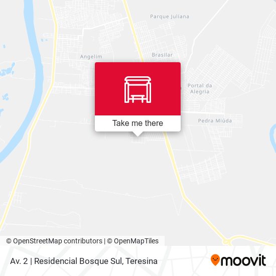 Av. 2 | Residencial Bosque Sul map