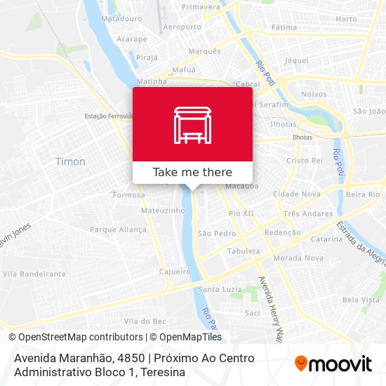 Avenida Maranhão, 4850 | Próximo Ao Centro Administrativo Bloco 1 map