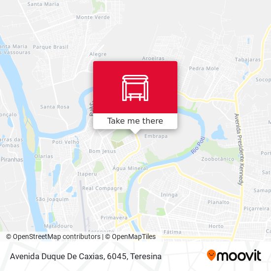 Mapa Avenida Duque De Caxias, 6045
