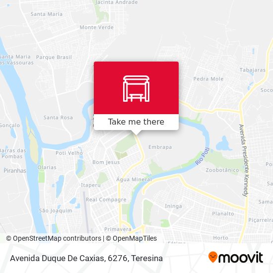 Mapa Avenida Duque De Caxias, 6276