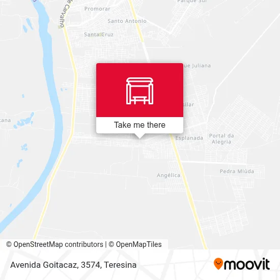 Avenida Goitacaz, 3574 map
