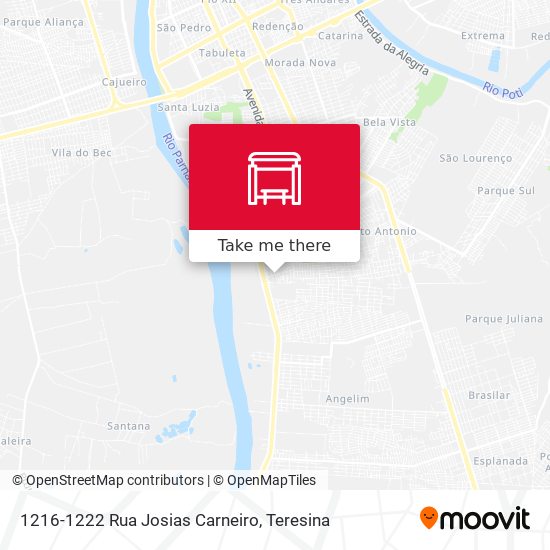 1216-1222 Rua Josias Carneiro map