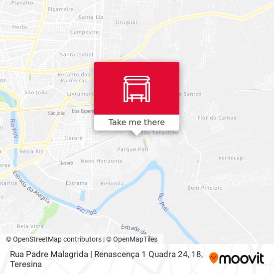 Rua Padre Malagrida | Renascença 1 Quadra 24, 18 map