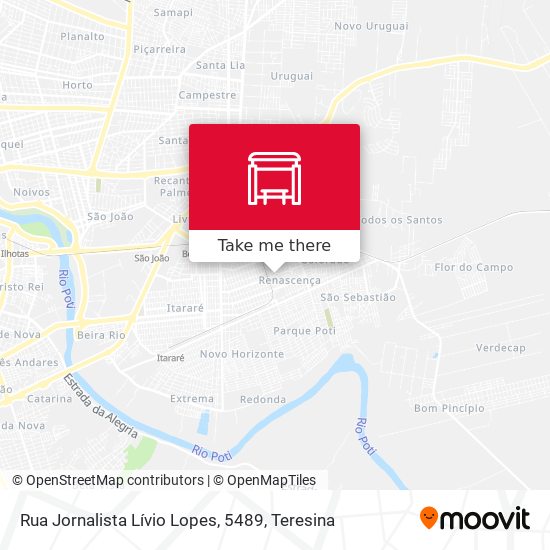 Mapa Rua Jornalista Lívio Lopes, 5489