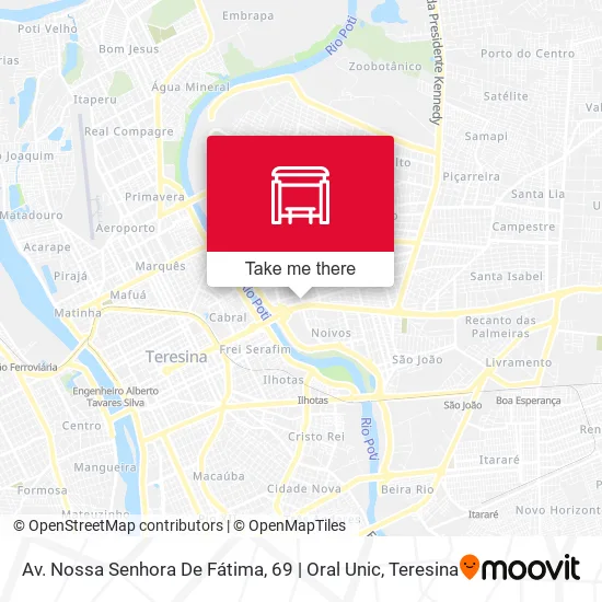 Av. Nossa Senhora De Fátima, 69 | Oral Unic map