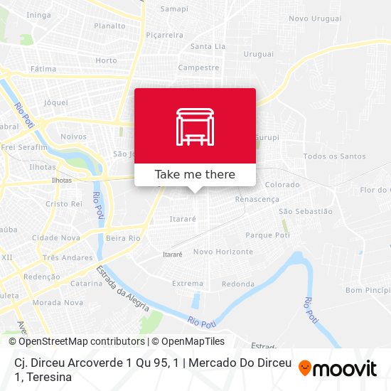 Cj. Dirceu Arcoverde 1 Qu 95, 1 | Mercado Do Dirceu 1 map