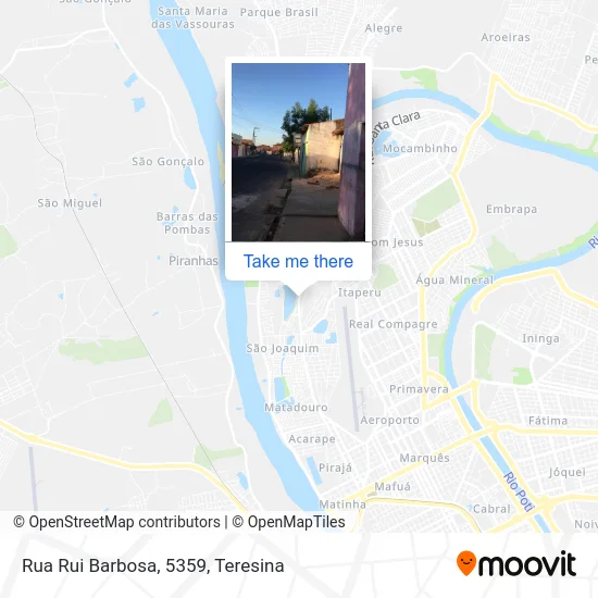 Rua Rui Barbosa, 5359 map