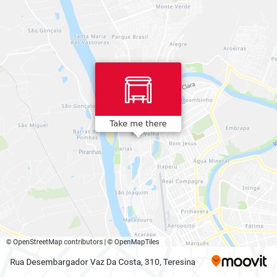 Rua Desembargador Vaz Da Costa, 310 map