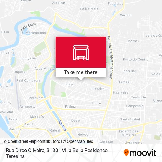 Rua Dirce Oliveira, 3130 | Villa Bella Residence map