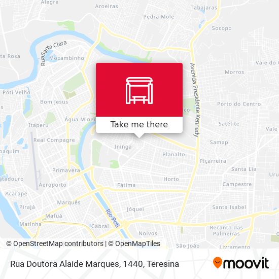 Rua Doutora Alaíde Marques, 1440 map
