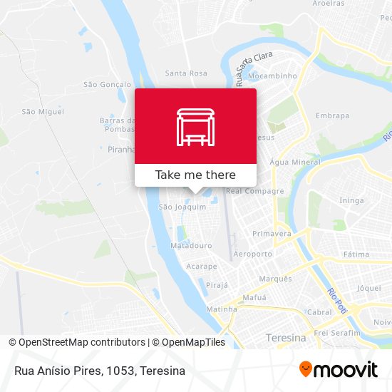 Rua Anísio Pires, 1053 map