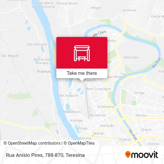 Rua Anísio Pires, 788-870 map