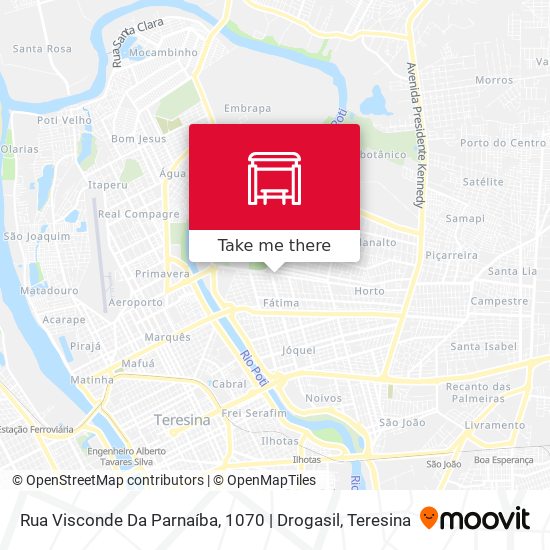 Rua Visconde Da Parnaíba, 1070 | Drogasil map