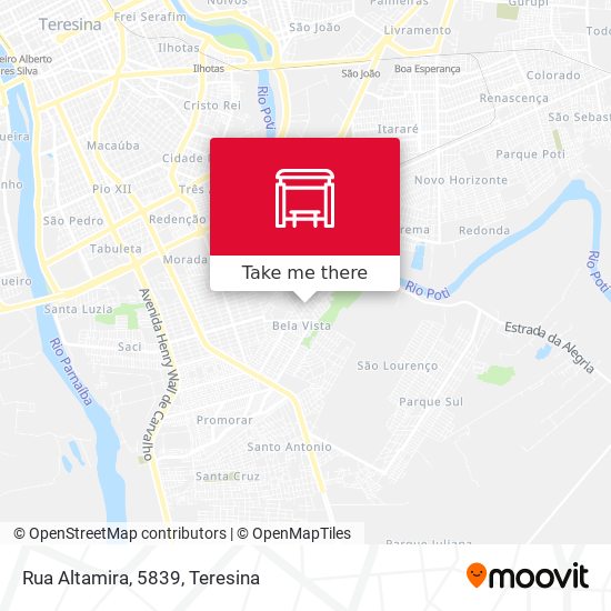 Mapa Rua Altamira, 5839