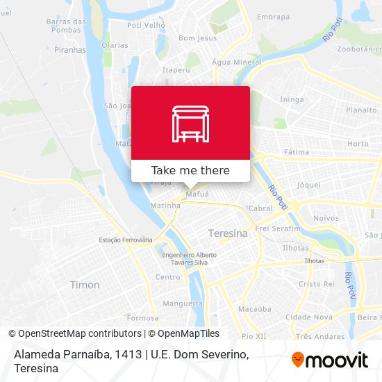 Alameda Parnaíba, 1413 | U.E. Dom Severino map