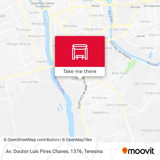 Av. Doutor Luís Pires Chaves, 1376 map