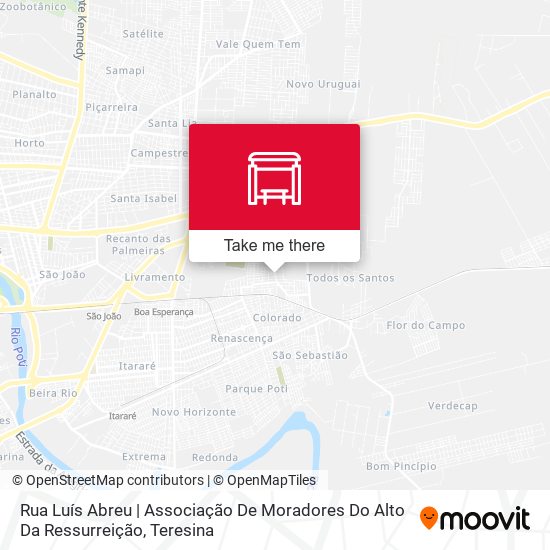 Rua Luís Abreu | Associação De Moradores Do Alto Da Ressurreição map