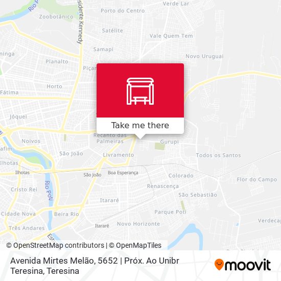Avenida Mirtes Melão, 5652 | Próx. Ao Unibr Teresina map