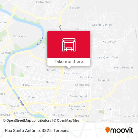 Rua Santo Antônio, 3825 map