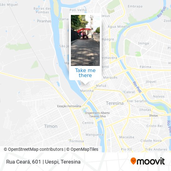 Rua Ceará, 601 | Uespi map