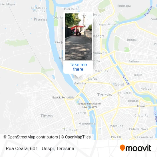 Rua Ceará, 601 | Uespi map
