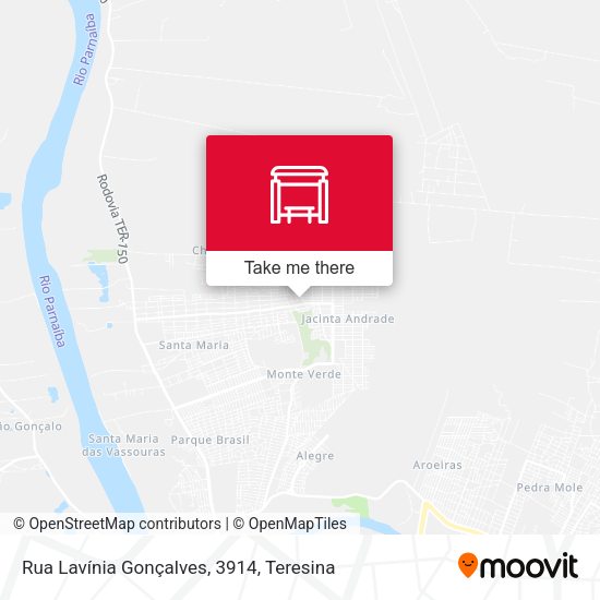 Rua Lavínia Gonçalves, 3914 map