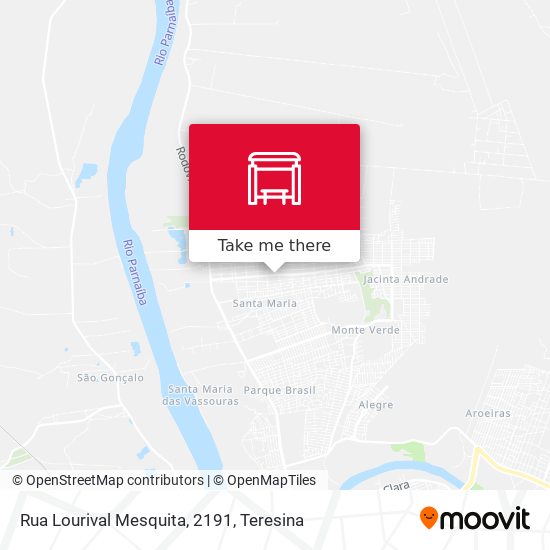 Mapa Rua Lourival Mesquita, 2191