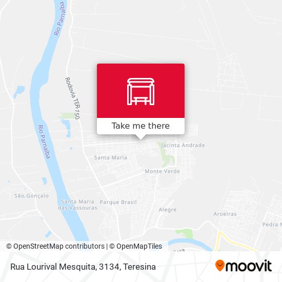 Mapa Rua Lourival Mesquita, 3134