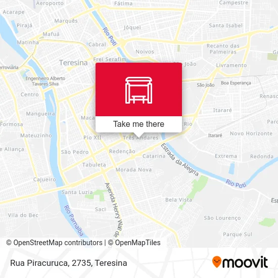 Rua Piracuruca, 2735 map