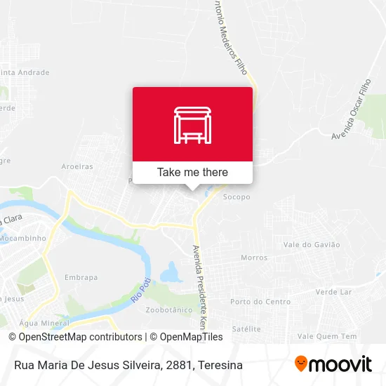 Rua Maria De Jesus Silveira, 2881 map
