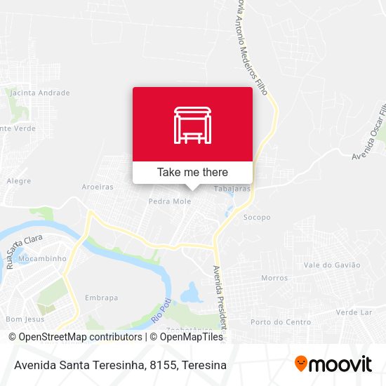 Avenida Santa Teresinha, 8155 map