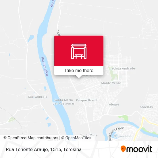 Rua Tenente Araújo, 1515 map