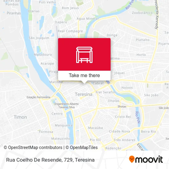 Rua Coelho De Resende, 729 map