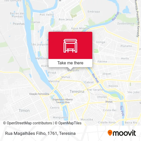 Rua Magalhães Filho, 1761 map