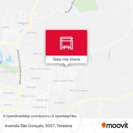 Avenida São Gonçalo, 5057 map
