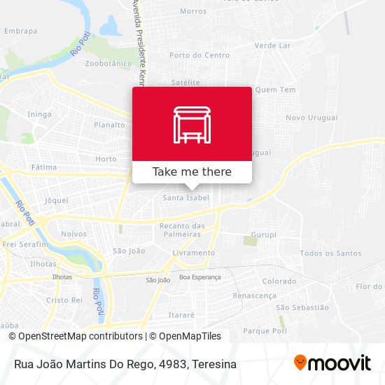 Rua João Martins Do Rego, 4983 map