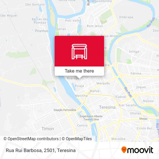 Rua Rui Barbosa, 2501 map