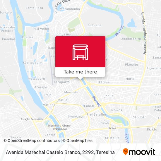 Avenida Marechal Castelo Branco, 2292 map