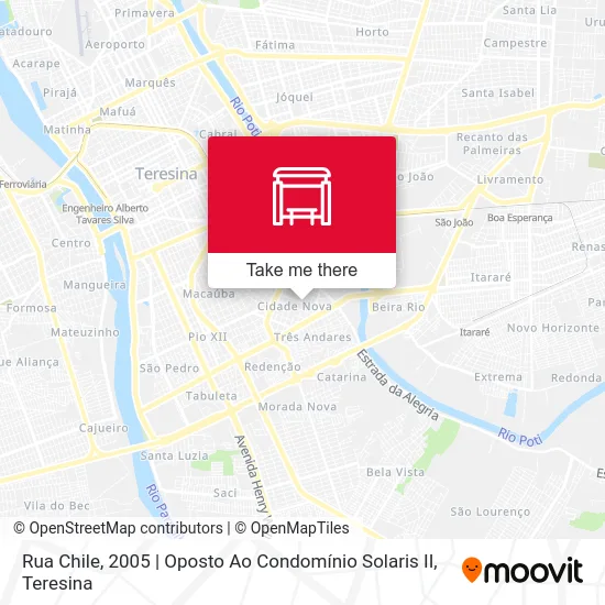 Rua Chile, 2005 | Oposto Ao Condomínio Solaris II map