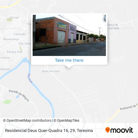 Residencial Deus Quer-Quadra 16, 29 map