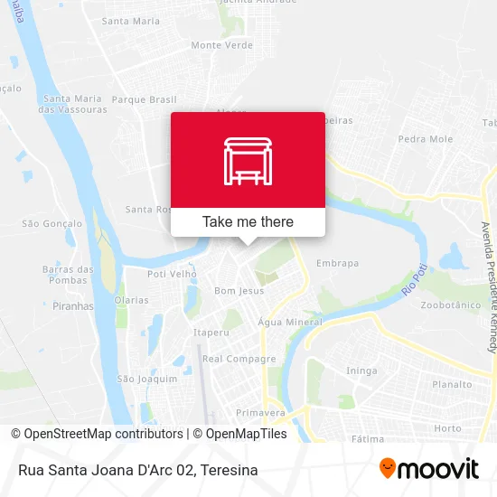 Rua Santa Joana D'Arc 02 map