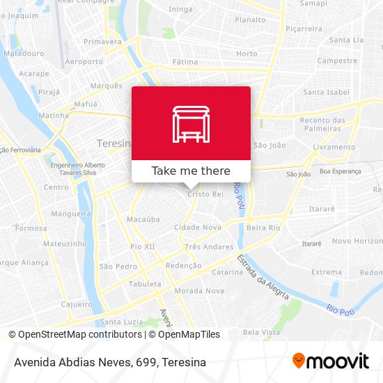 Avenida Abdias Neves, 699 map