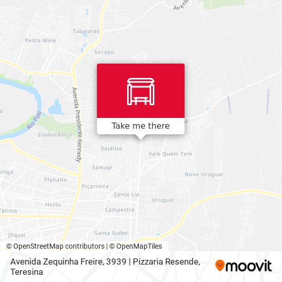Avenida Zequinha Freire, 3939 | Pizzaria Resende map