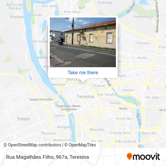 Rua Magalhães Filho, 967a map