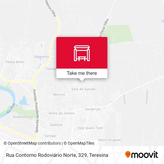 Rua Contorno Rodoviário Norte, 329 map